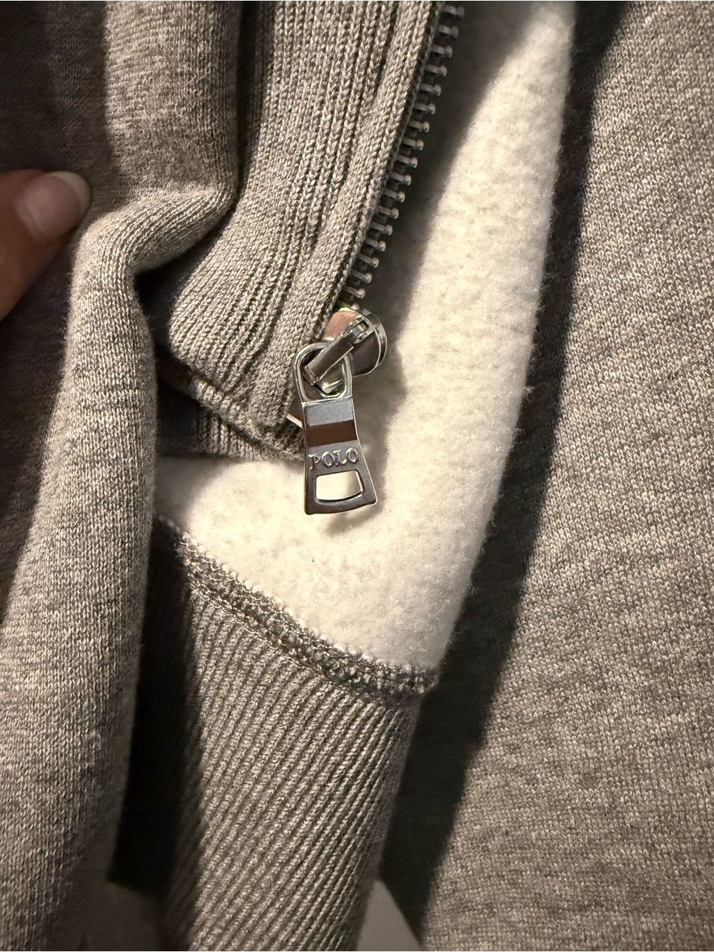 Ralph Lauren Polo Cozy Gray Hoodie and Sweatpants Set - Picture 7 of 7